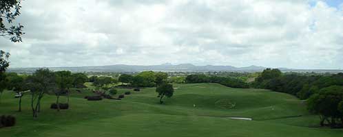 Practice area on Links course