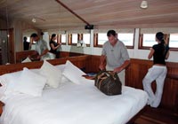 interior of Dhoni Mighili, Maldives