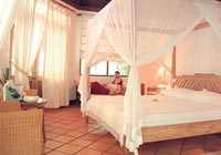 interior of Cocoa Palm Resort, Maldives