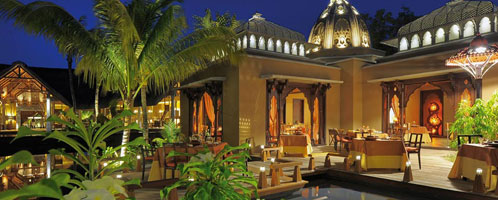Trou Aux Biches restaurant food, Mauritius
