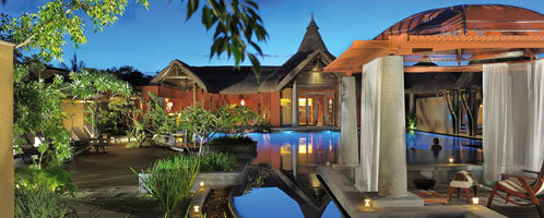 Trou Aux Biches restaurant food, Mauritius