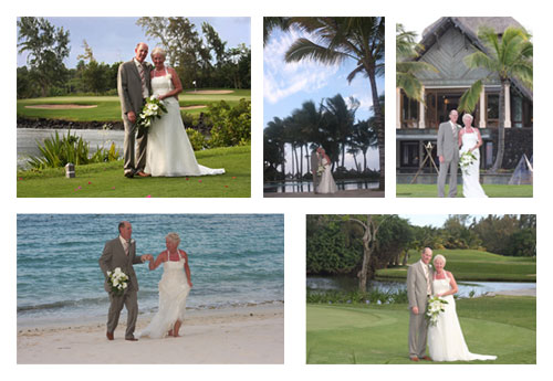 A wedding in Mauritius