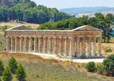 Segesta Temple in Sicily