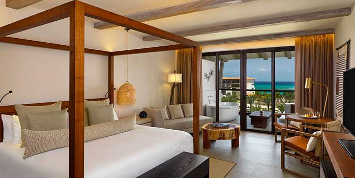 Unico 20°87° Hotel Riviera Maya Mexico Golf Holiday Alcoba Room